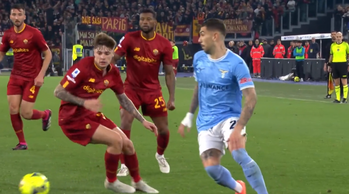 Nicola Zalewski zawalił w derbach Rzymu. Jeden gol przesądził o triumfie Lazio nad Romą (VIDEO)